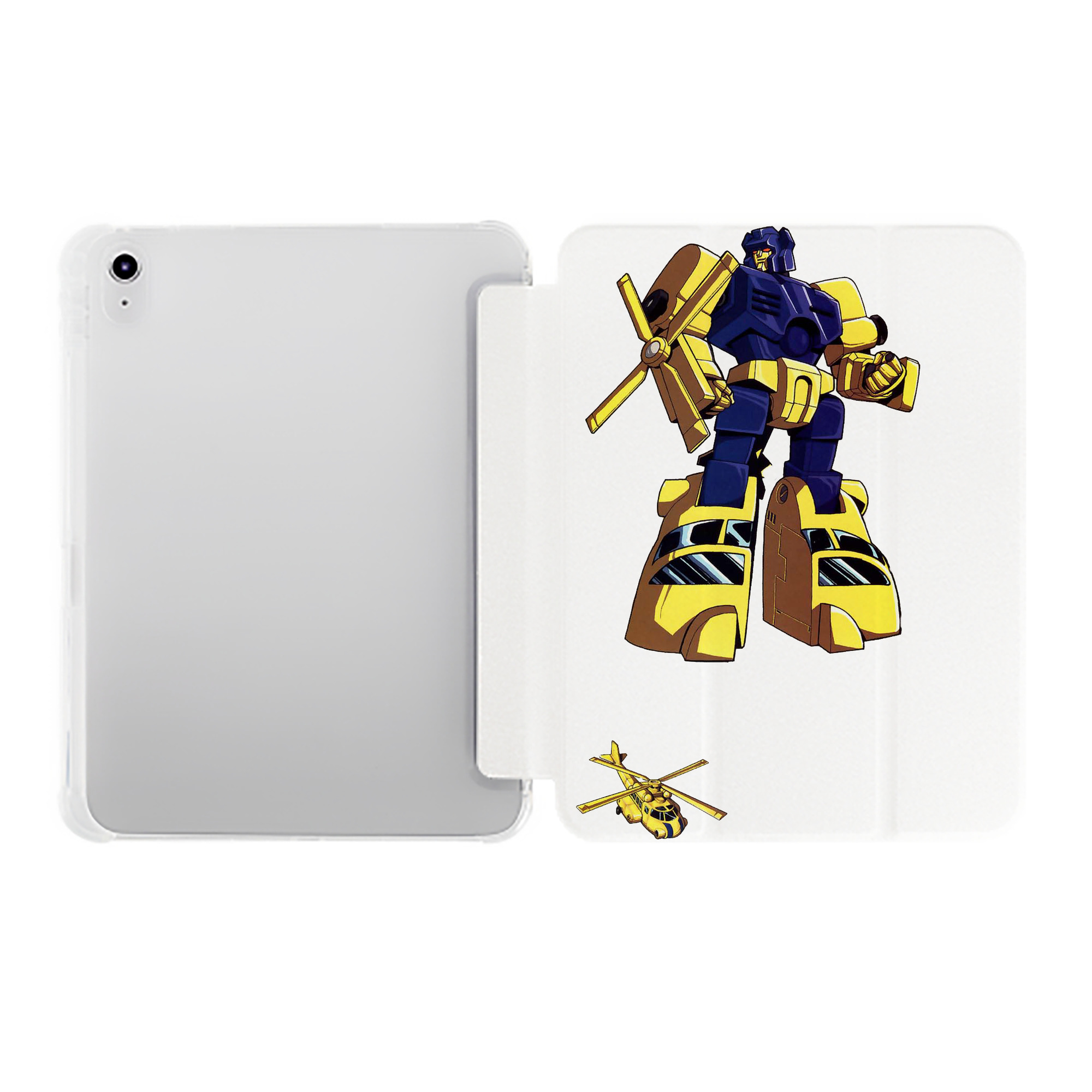 （画像用）  IPad ケース ペン収納付き 三つ折りスタンド PUレザー×シリコン 対応機種9.5/10.5/10.9インチ
